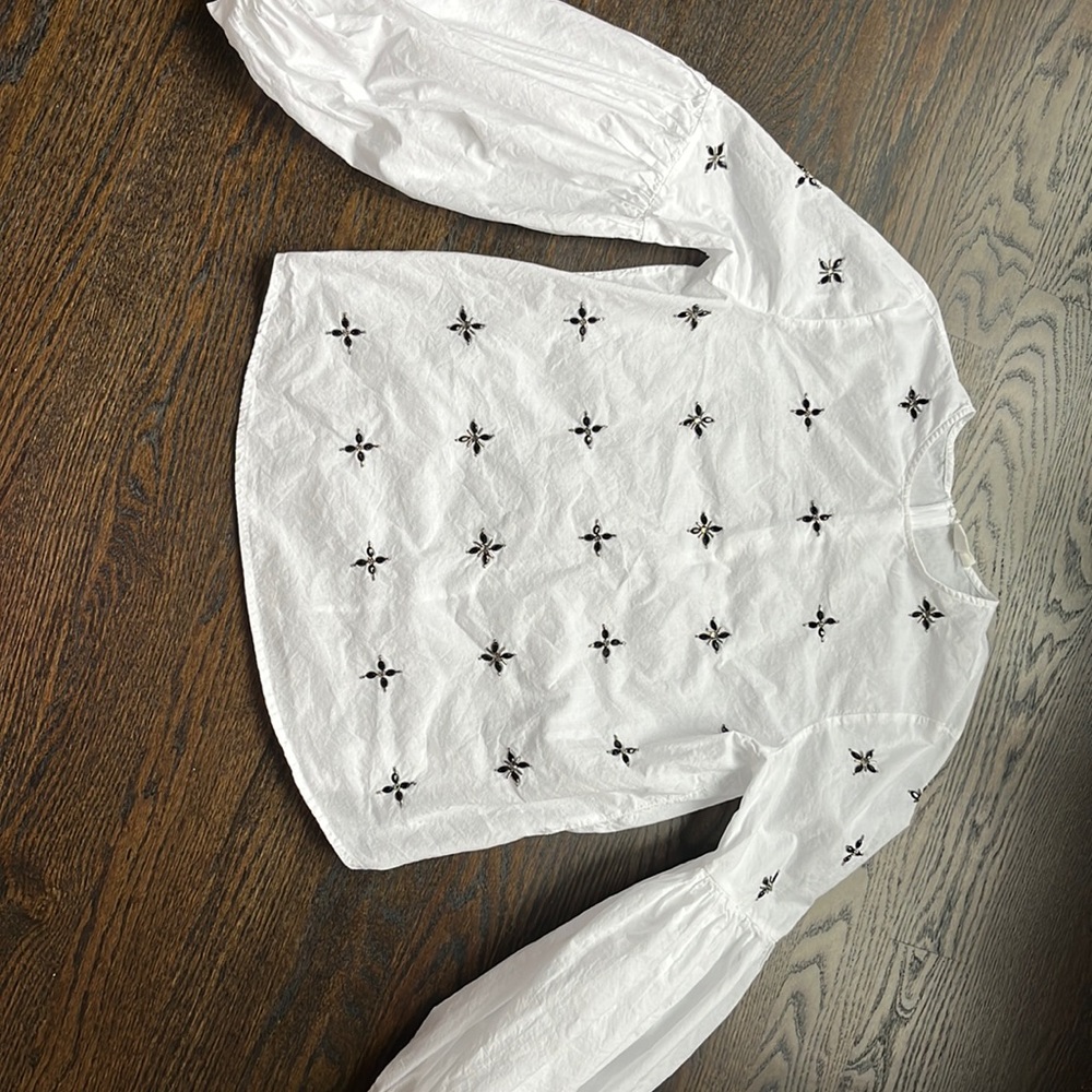 Bishop sleeve blouse
